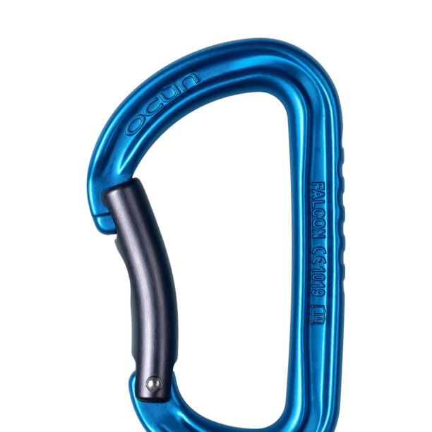 Carabiniera escalada Ocun Falcon Bent - blue/anthracite