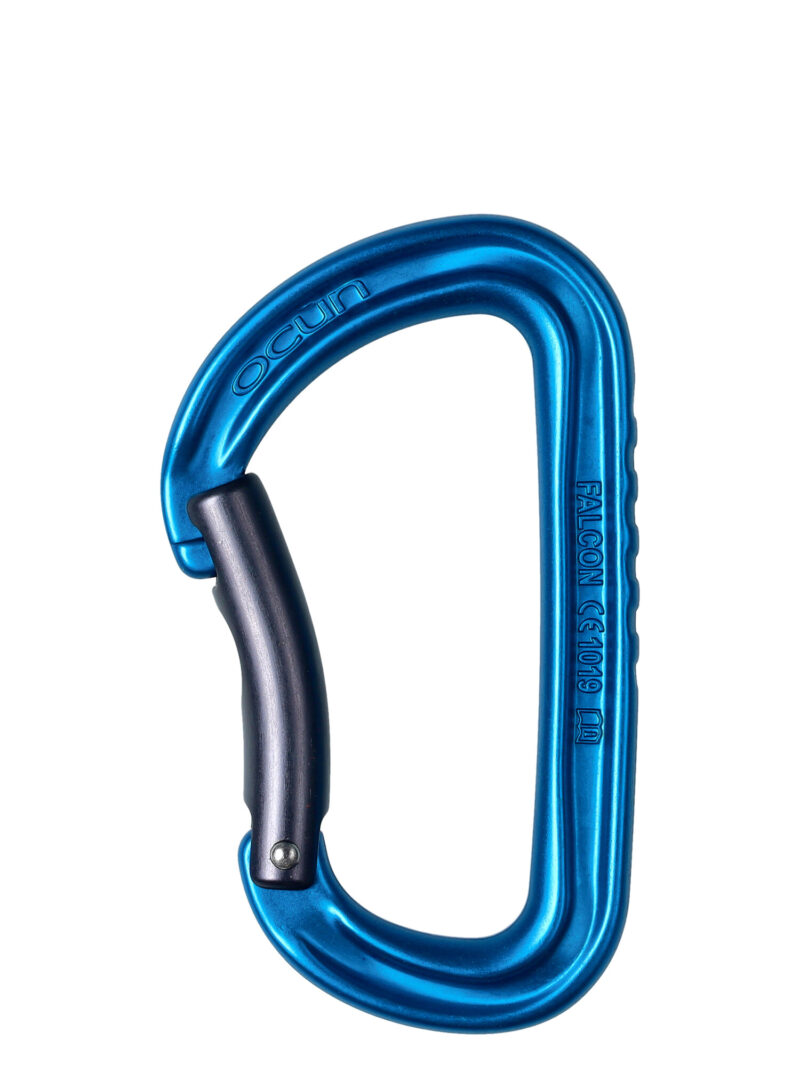 Carabiniera escalada Ocun Falcon Bent - blue/anthracite