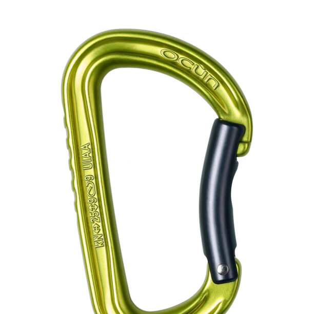 Cumpăra Carabiniera escalada Ocun Falcon Bent - green/anthracite