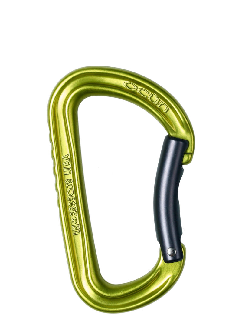 Cumpăra Carabiniera escalada Ocun Falcon Bent - green/anthracite