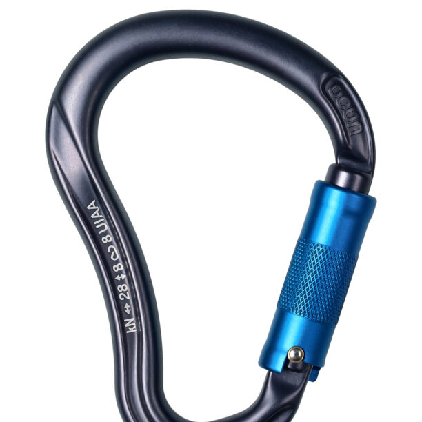 Cumpăra Carabiniera escalada Ocun Harpy HMS Triple - anthracite/blue