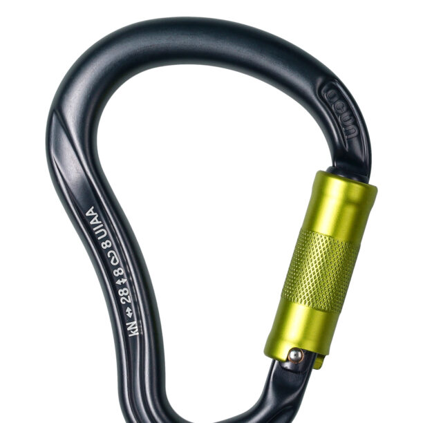 Cumpăra Carabiniera escalada Ocun Harpy HMS Twist - anthracite/green