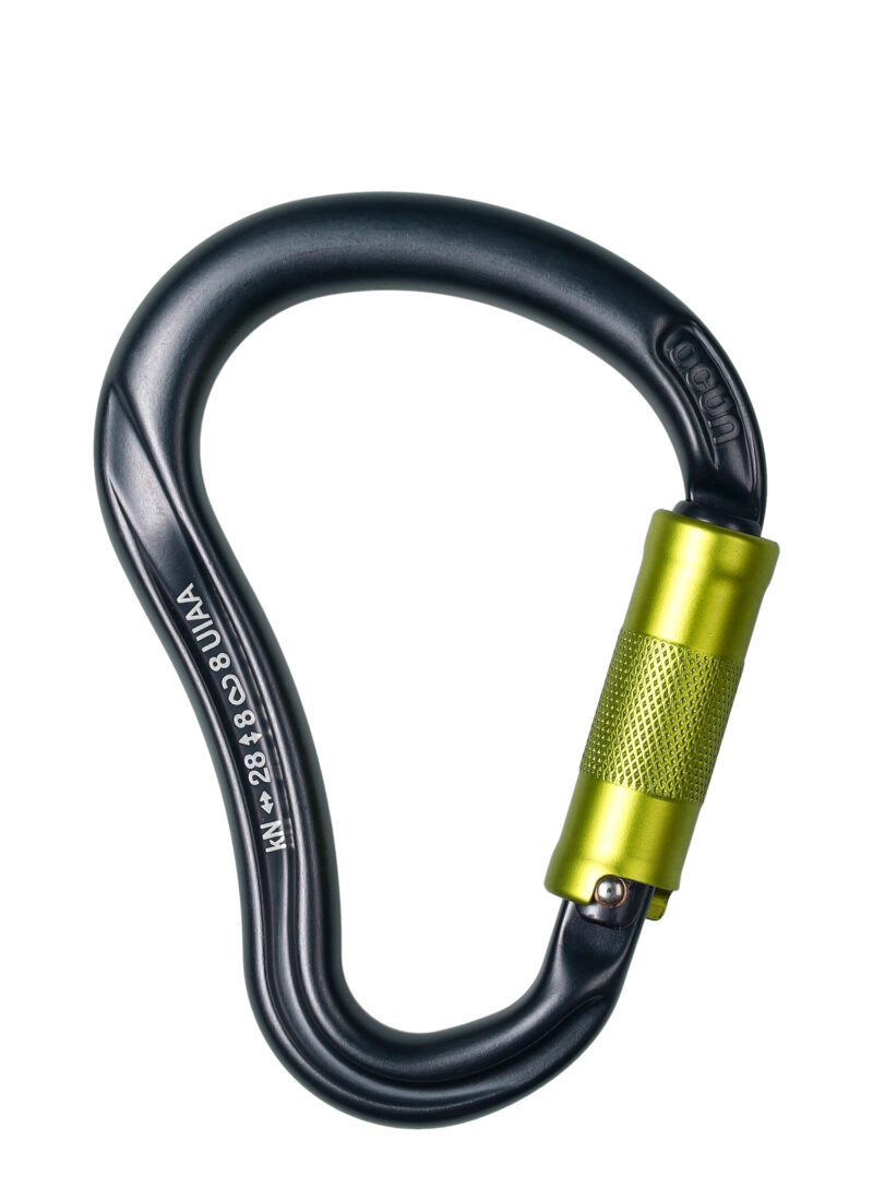 Cumpăra Carabiniera escalada Ocun Harpy HMS Twist - anthracite/green