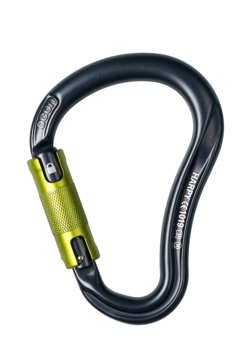 Carabiniera escalada Ocun Harpy HMS Twist - anthracite/green