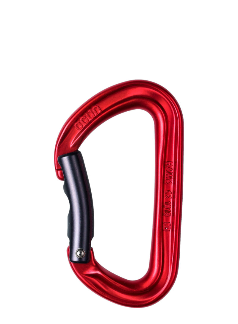 Carabiniera escalada Ocun Hawk Bent - red