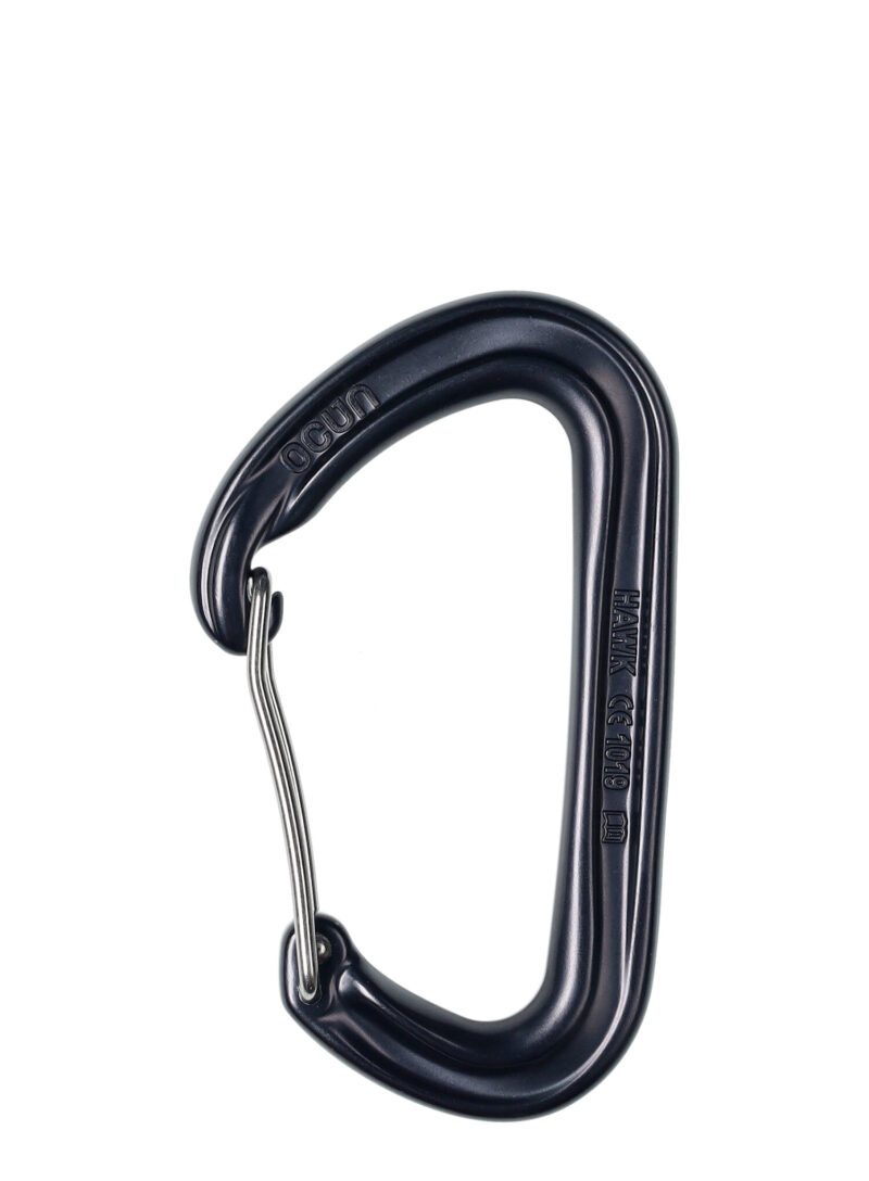 Carabiniera escalada Ocun Hawk Wire - grey