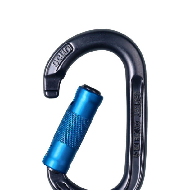 Carabiniera escalada Ocun Osprey Triple - anthracite/blue preţ