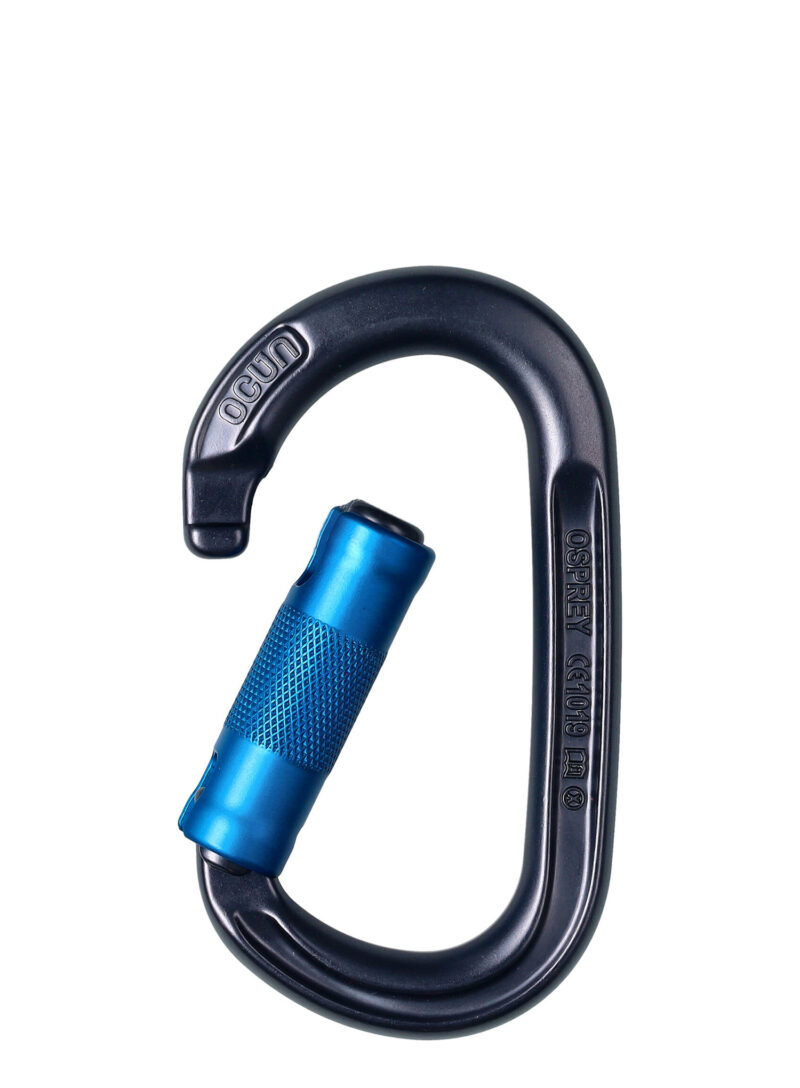 Carabiniera escalada Ocun Osprey Triple - anthracite/blue preţ