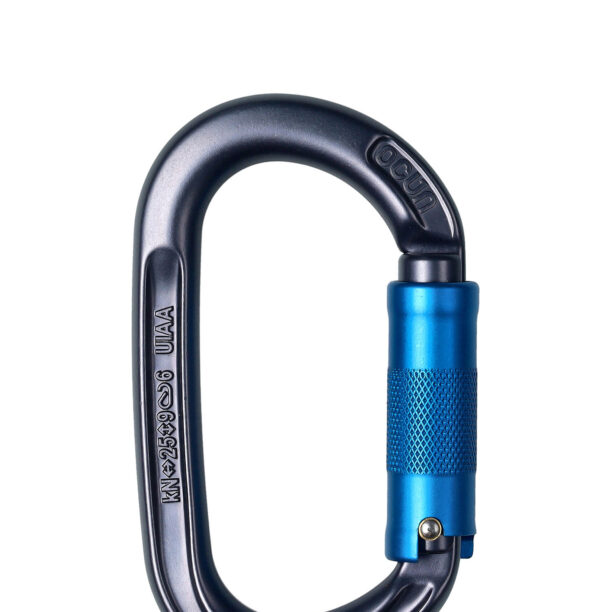 Cumpăra Carabiniera escalada Ocun Osprey Triple - anthracite/blue