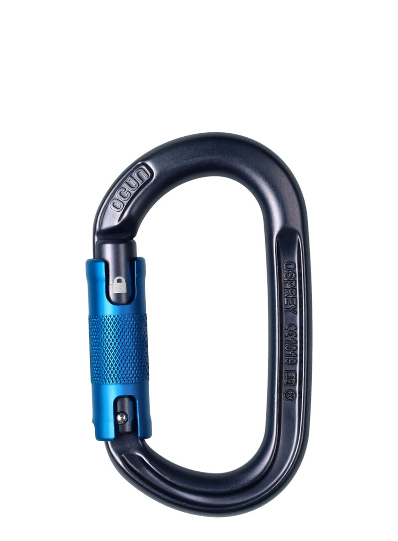 Carabiniera escalada Ocun Osprey Triple - anthracite/blue