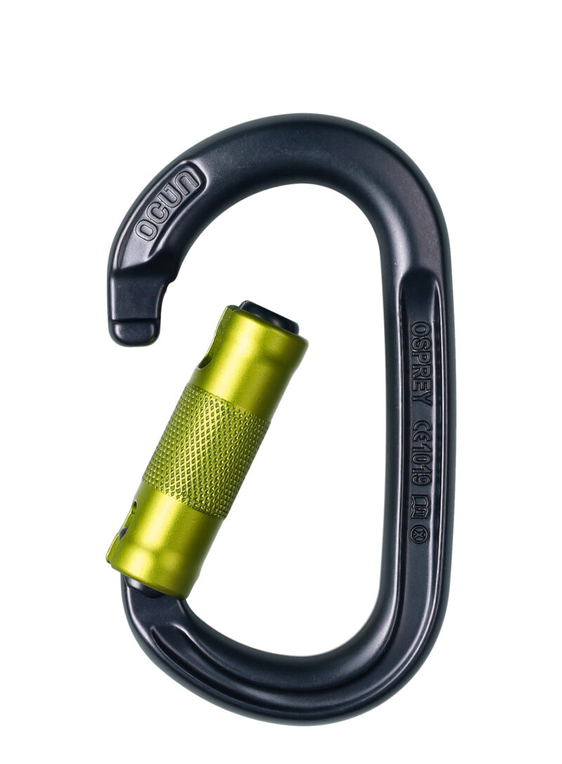 Carabiniera escalada Ocun Osprey Twist - anthracite/green preţ