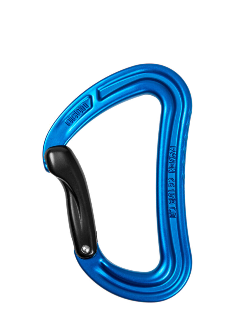 Carabiniera escalada Ocun Raven Bent - blue