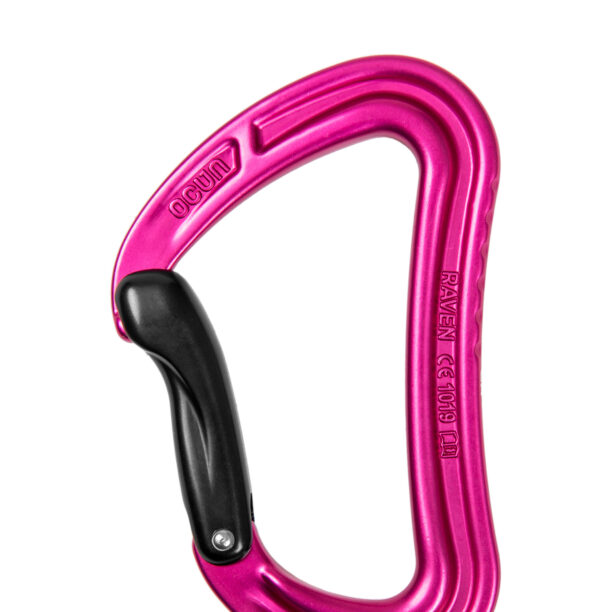 Carabiniera escalada Ocun Raven Bent - pink