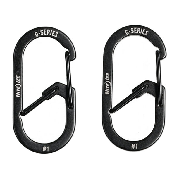 Carabiniere Nite Ize G-Series Dual Chamber Carabiner 1 - black