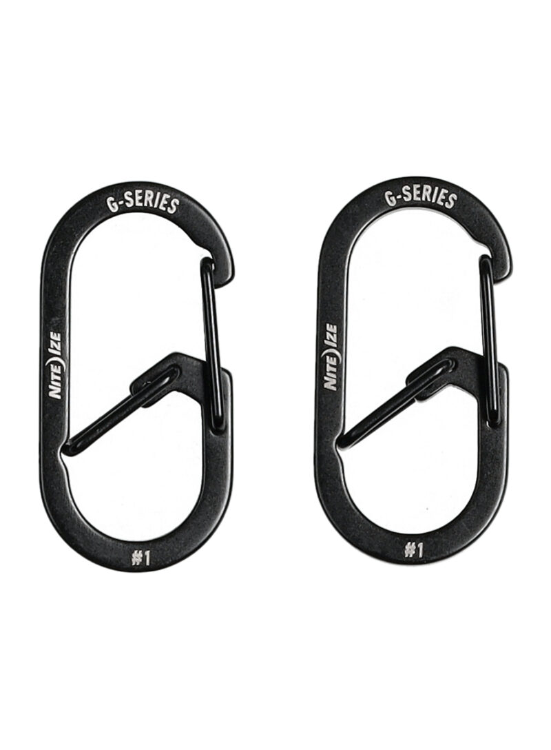 Carabiniere Nite Ize G-Series Dual Chamber Carabiner 1 - black