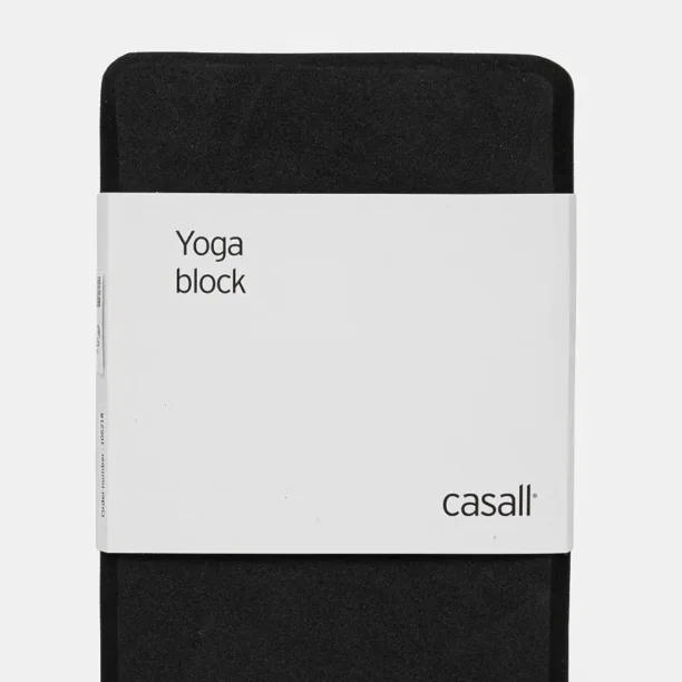 Casall bloc de yoga culoarea negru