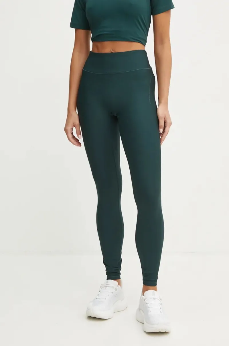 Casall leggins de antrenament Dynamic culoarea verde