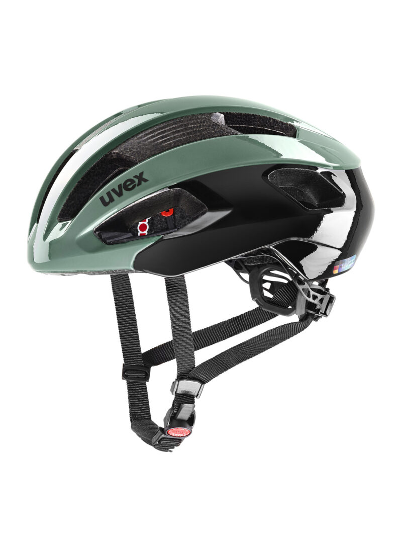 Casca ciclism sosea Uvex Rise - moss green/black