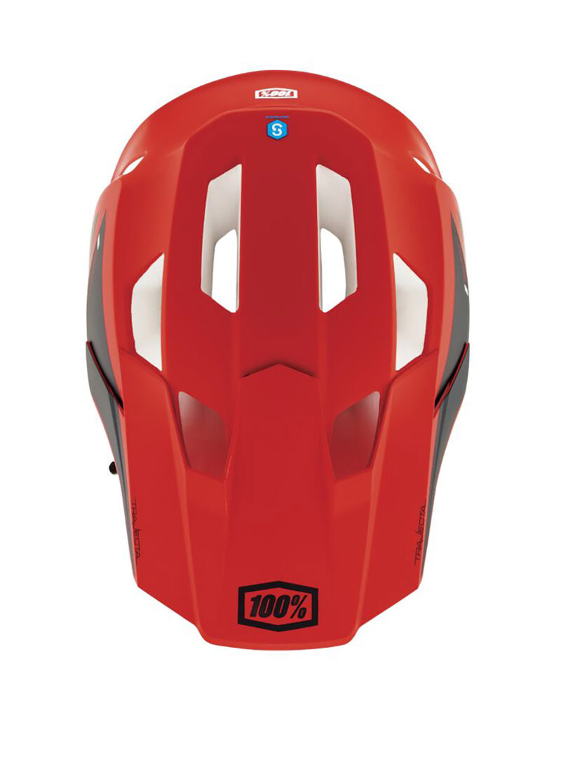 Original Casca enduro 100% Trajecta Helmet - cargo fluo red