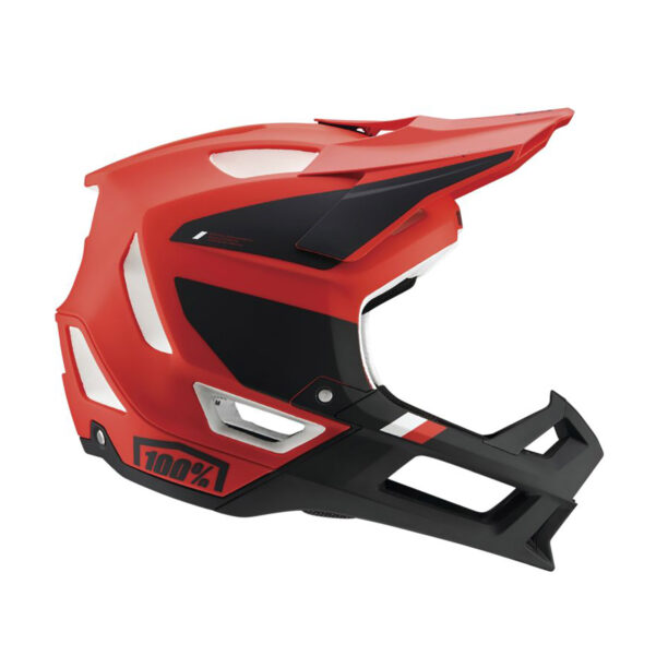 Casca enduro 100% Trajecta Helmet - cargo fluo red