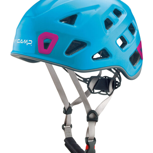 Casca escalada Camp Storm - light blue/fuchsia