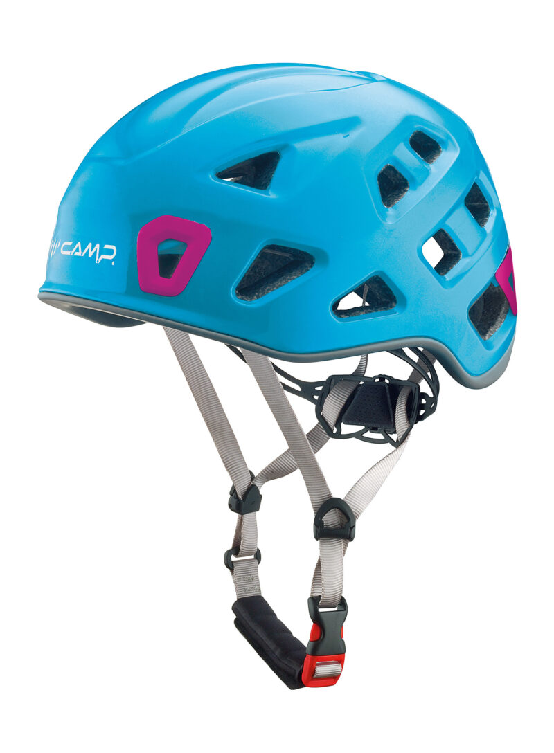 Casca escalada Camp Storm - light blue/fuchsia