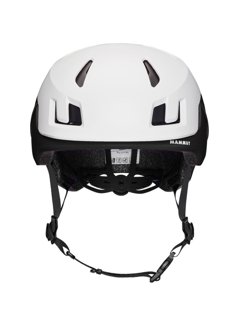 Casca escalada Mammut Haute Route Helmet - white/black preţ