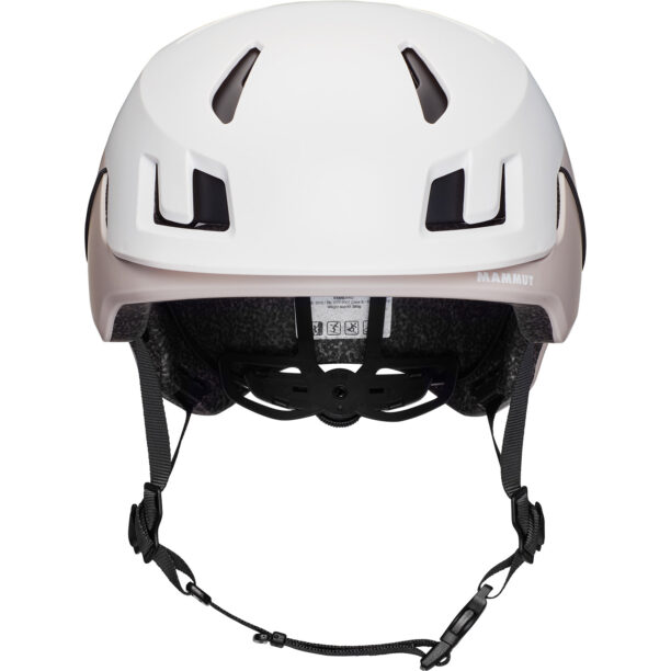 Casca escalada Mammut Haute Route Helmet - white/savannah preţ