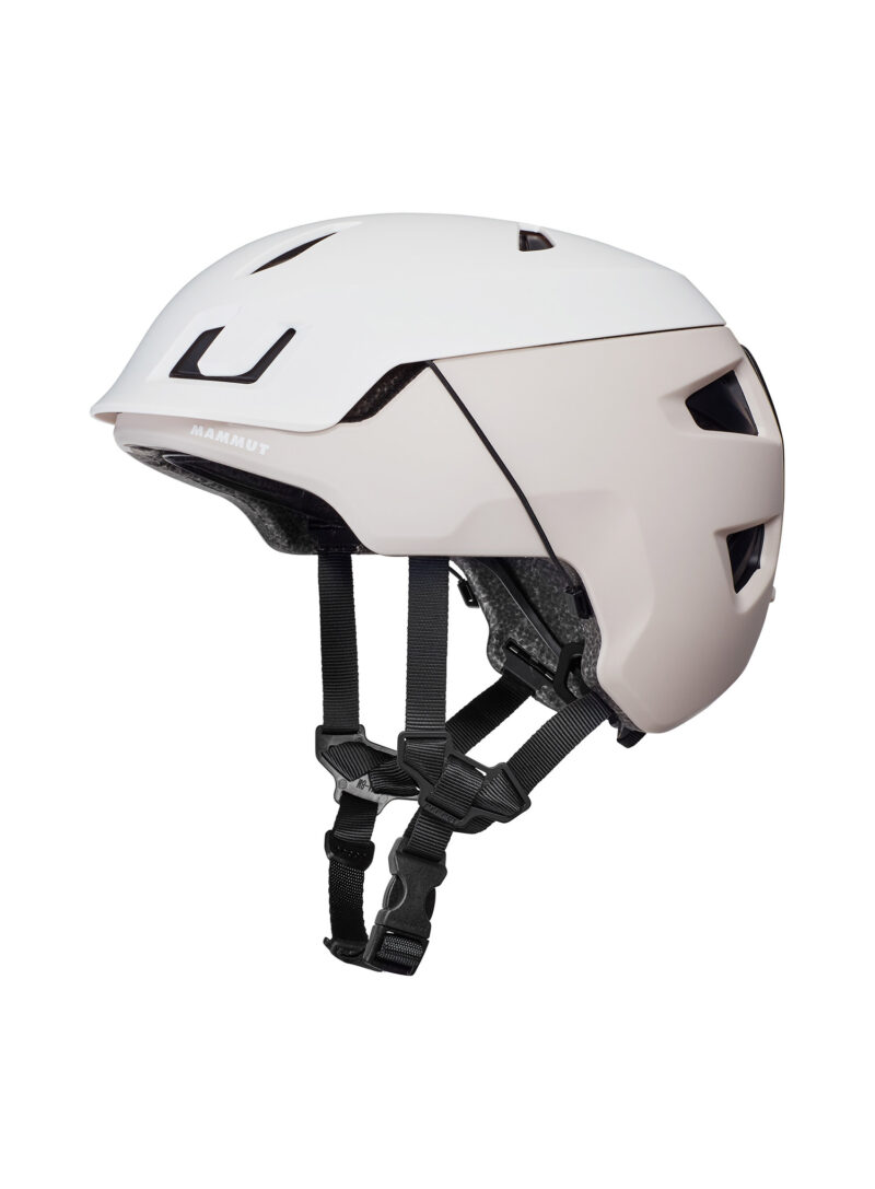 Casca escalada Mammut Haute Route Helmet - white/savannah