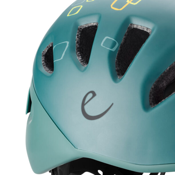 Cască pentru copii Edelrid Kids Shield II - jade-petrol preţ