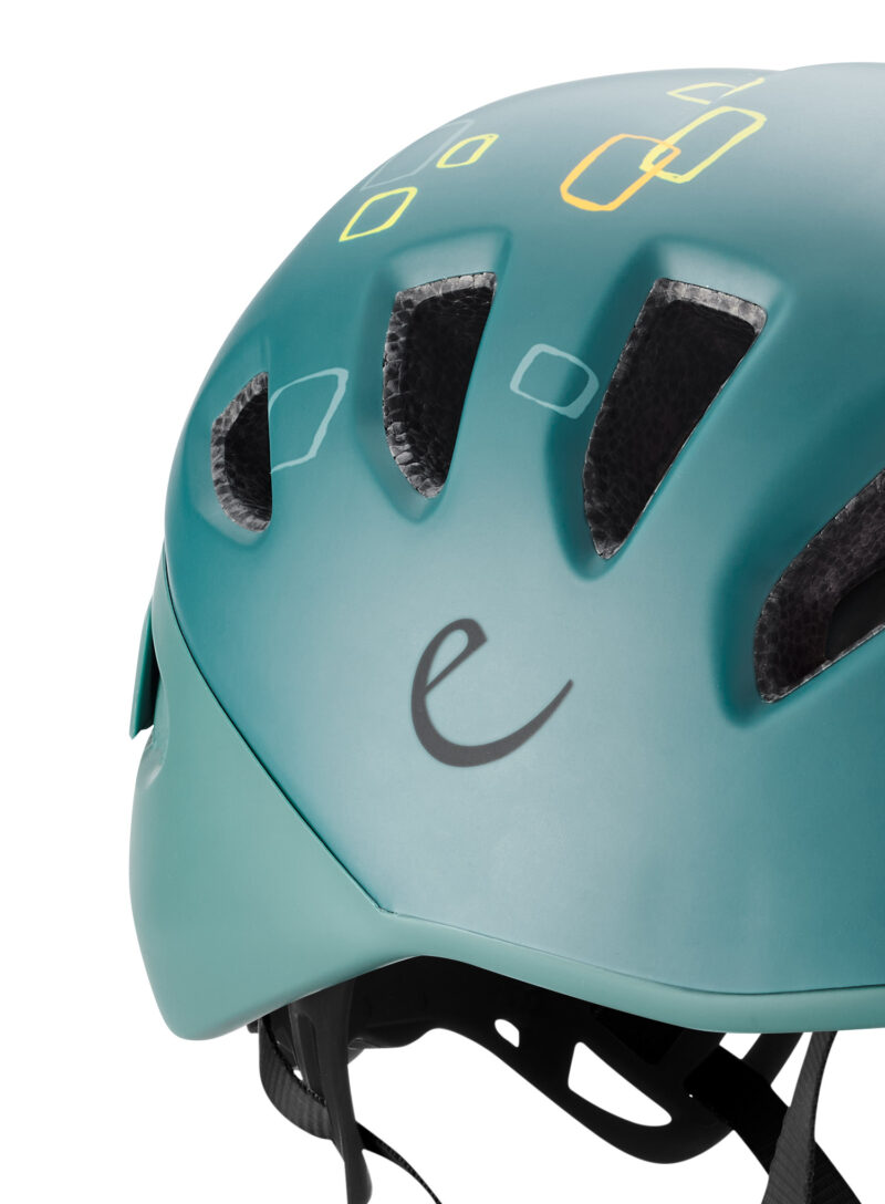 Cască pentru copii Edelrid Kids Shield II - jade-petrol preţ