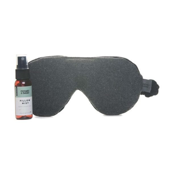 Cedar & Sage set de mască pentru ochi și odorizant de cameră Eye Mask and Sleep Spray Gift Lavender