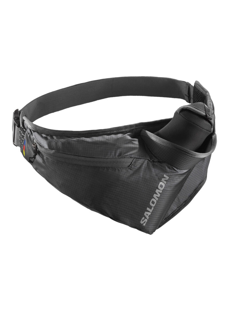 Centura alergare Salomon Cross Season Bottle Belt - ebony/alloy