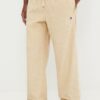 Champion pantaloni de catifea cord culoarea bej