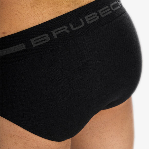 Original Chiloți barbati Brubeck Comfort Wool Briefs - black