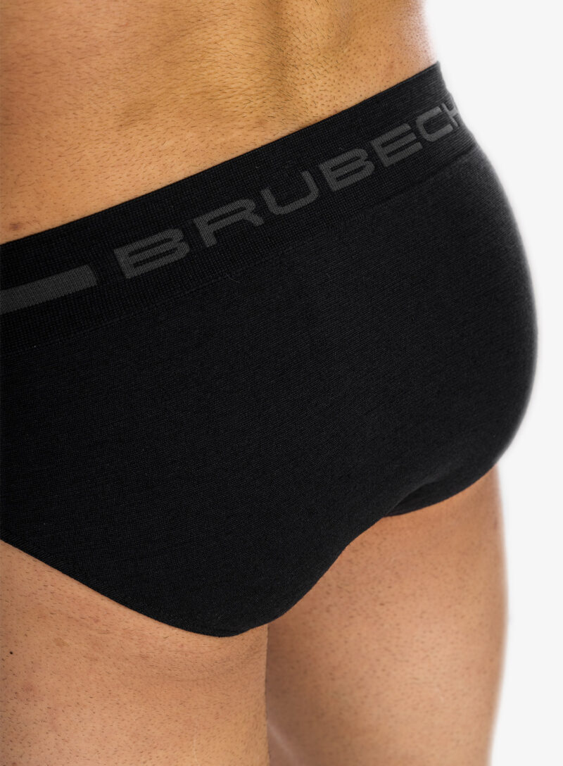 Original Chiloți barbati Brubeck Comfort Wool Briefs - black