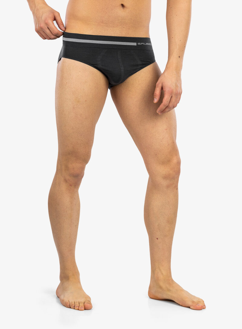 Chiloți barbati Brubeck Comfort Wool Briefs - graphite