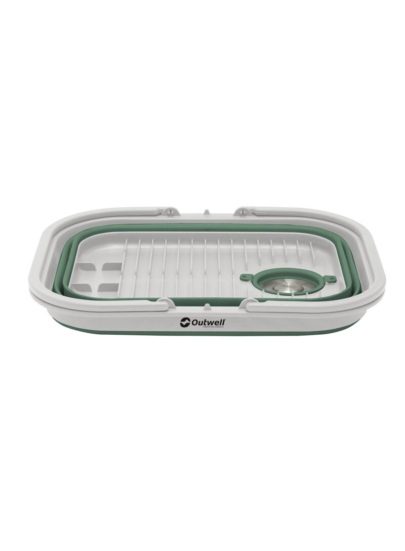 Chiuvetă Outwell Collaps Washing Base w/handle & Lid - shadow green preţ