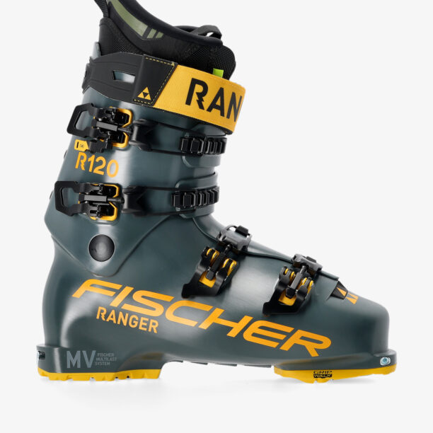 Clapari de tura Fischer Ranger 120 GW DYN - grey/grey