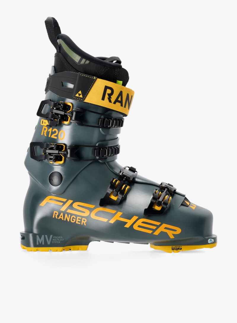 Clapari de tura Fischer Ranger 120 GW DYN - grey/grey