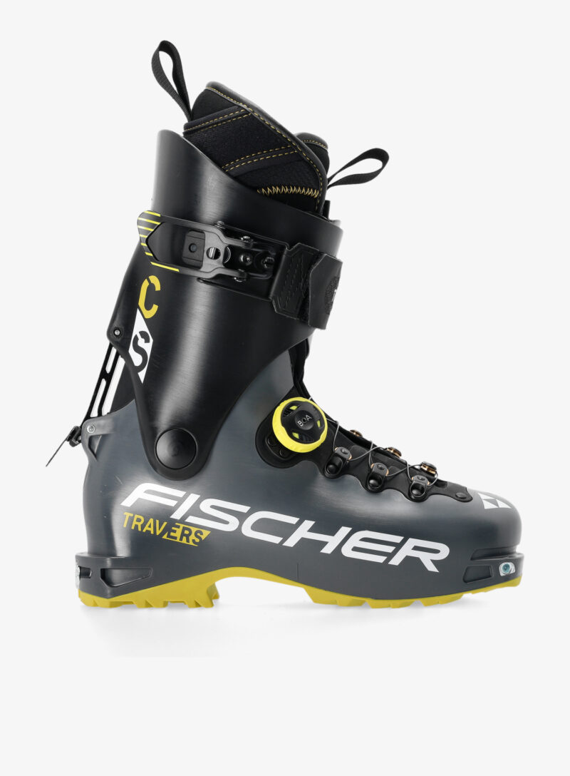 Clapari de tura Fischer Travers CS - yellow/grey/black