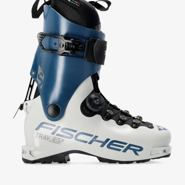 Clapari de tura Fischer Travers TS - white/blue