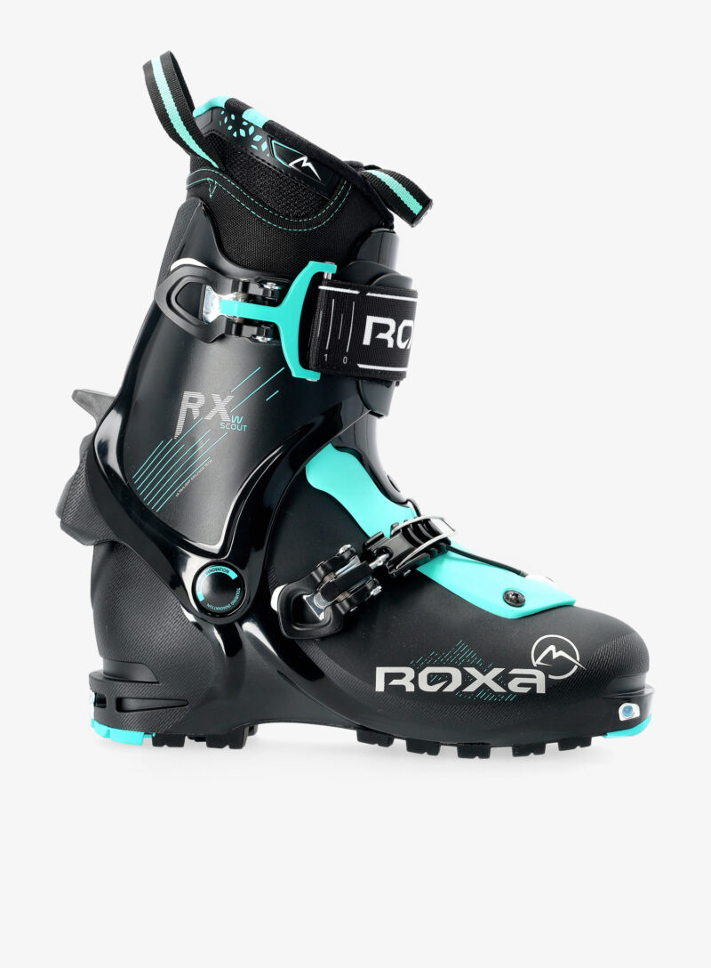 Clapari de tura Roxa RX Scout - black/black/aqua/black