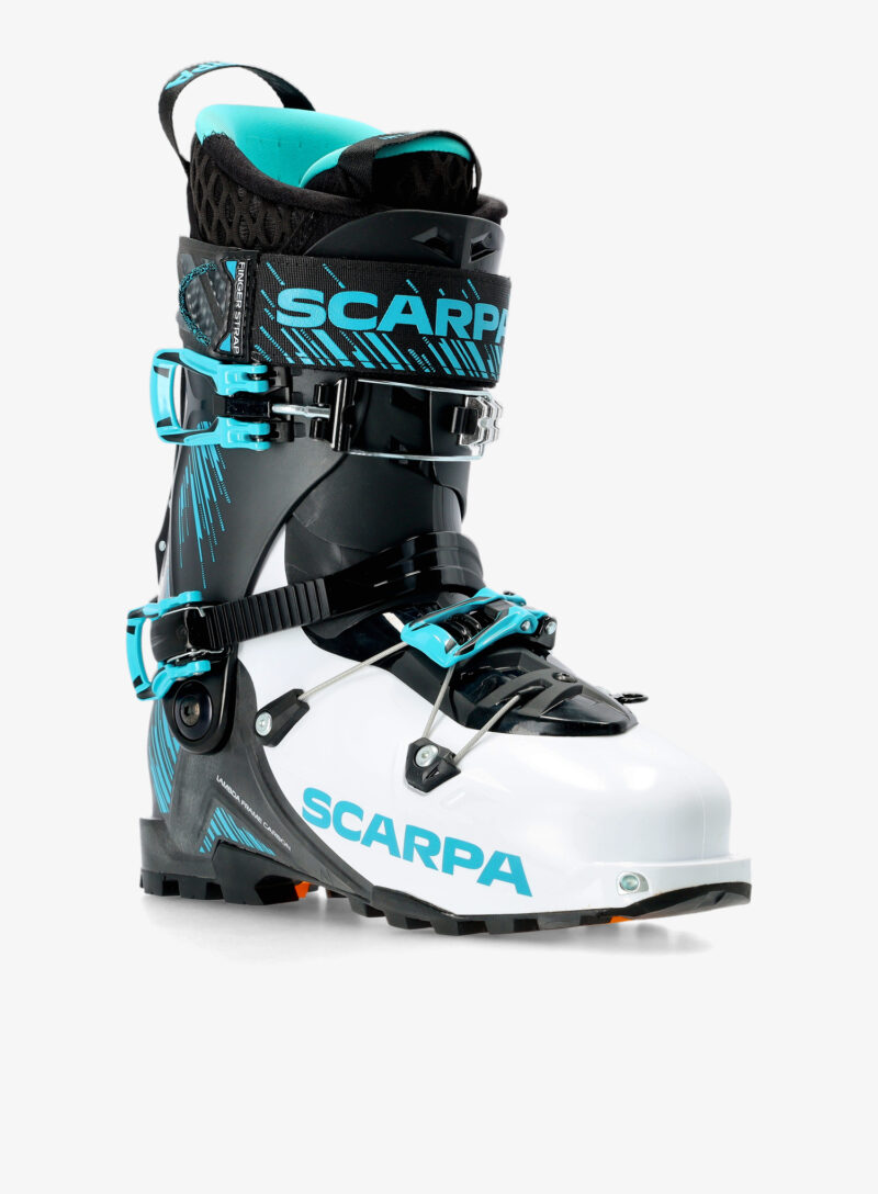 Cumpăra Clapari de tura Scarpa Maestrale RS - white/black/azure