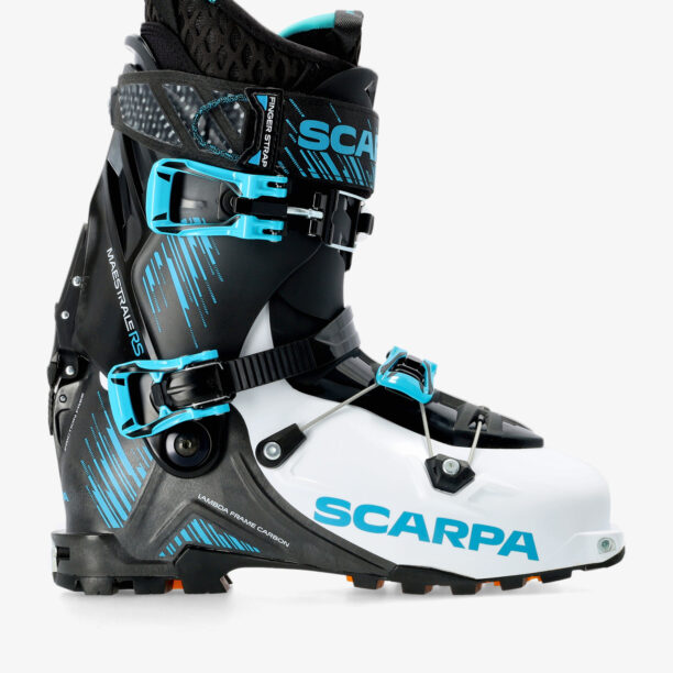 Clapari de tura Scarpa Maestrale RS - white/black/azure