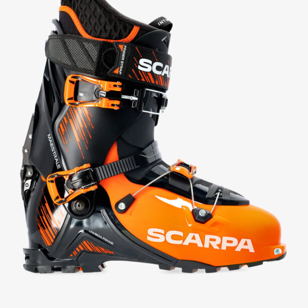 Clapari de tura Scarpa Maestrale - black/orange