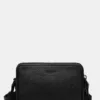 Coach borseta de piele culoarea negru