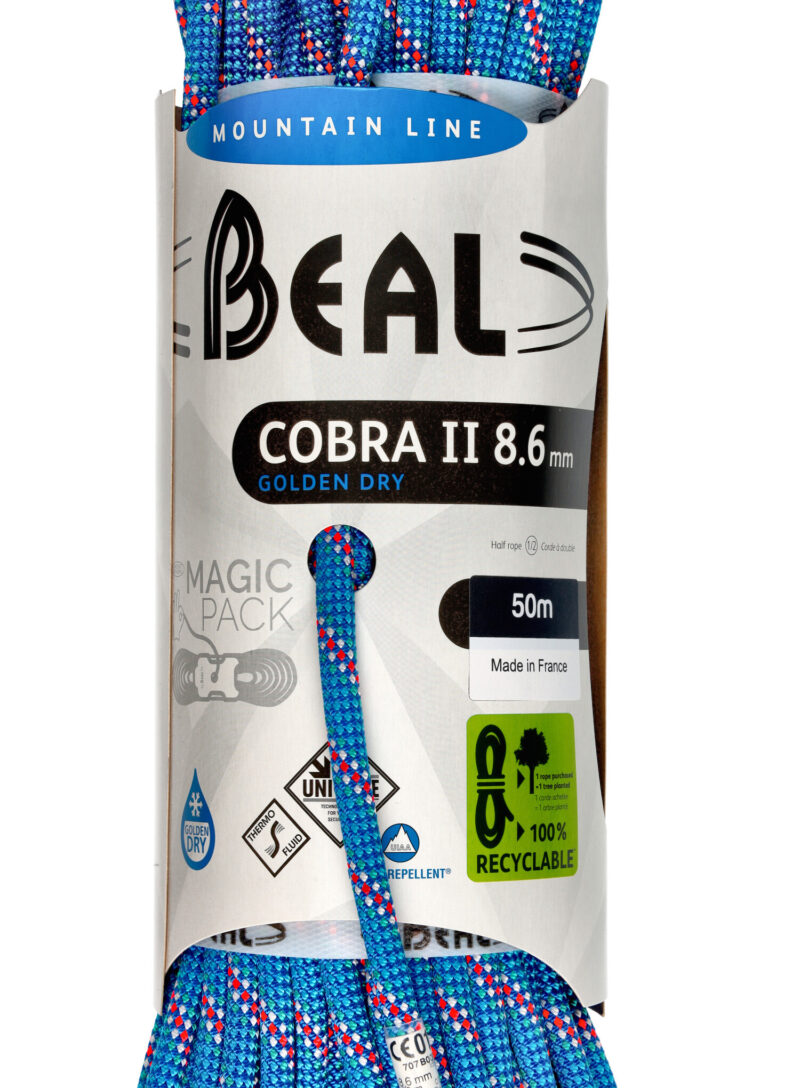 Cumpăra Coarda dinamica Beal Cobra Unicore Golden Dry 8