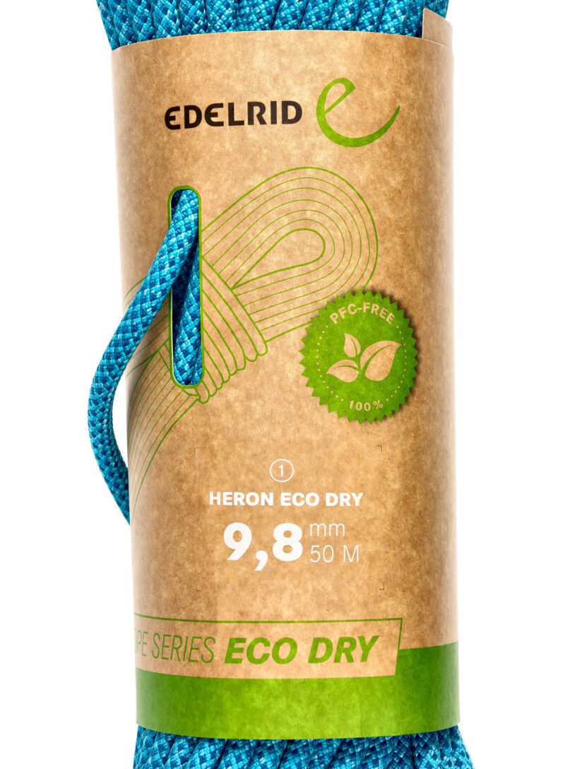 Coarda dinamica Edelrid Heron Eco Dry 9