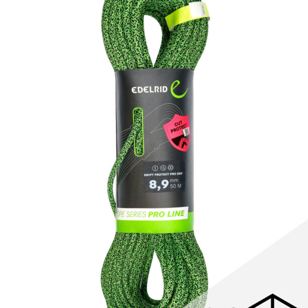 Coarda dinamica Edelrid Swift Protect Pro Dry 8